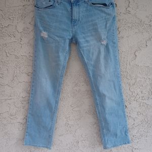 Hollister Men's Blue Jeans Size 31x30